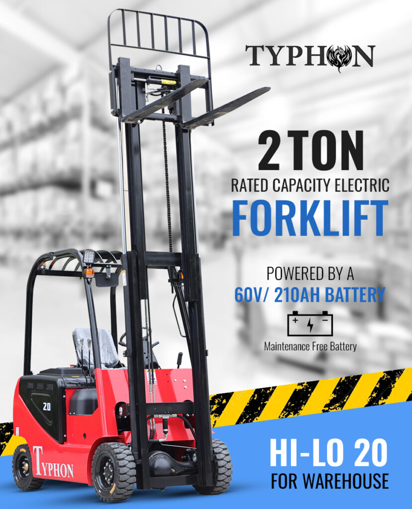 TYPHON forklift trucks for warehousing