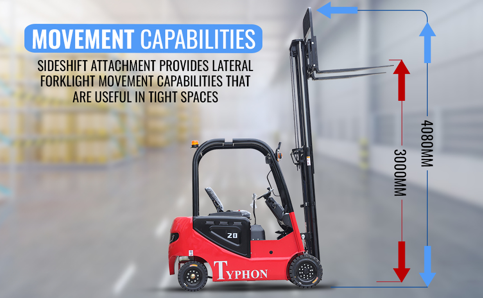 TYPHON electric forklift Hi-Lo 20